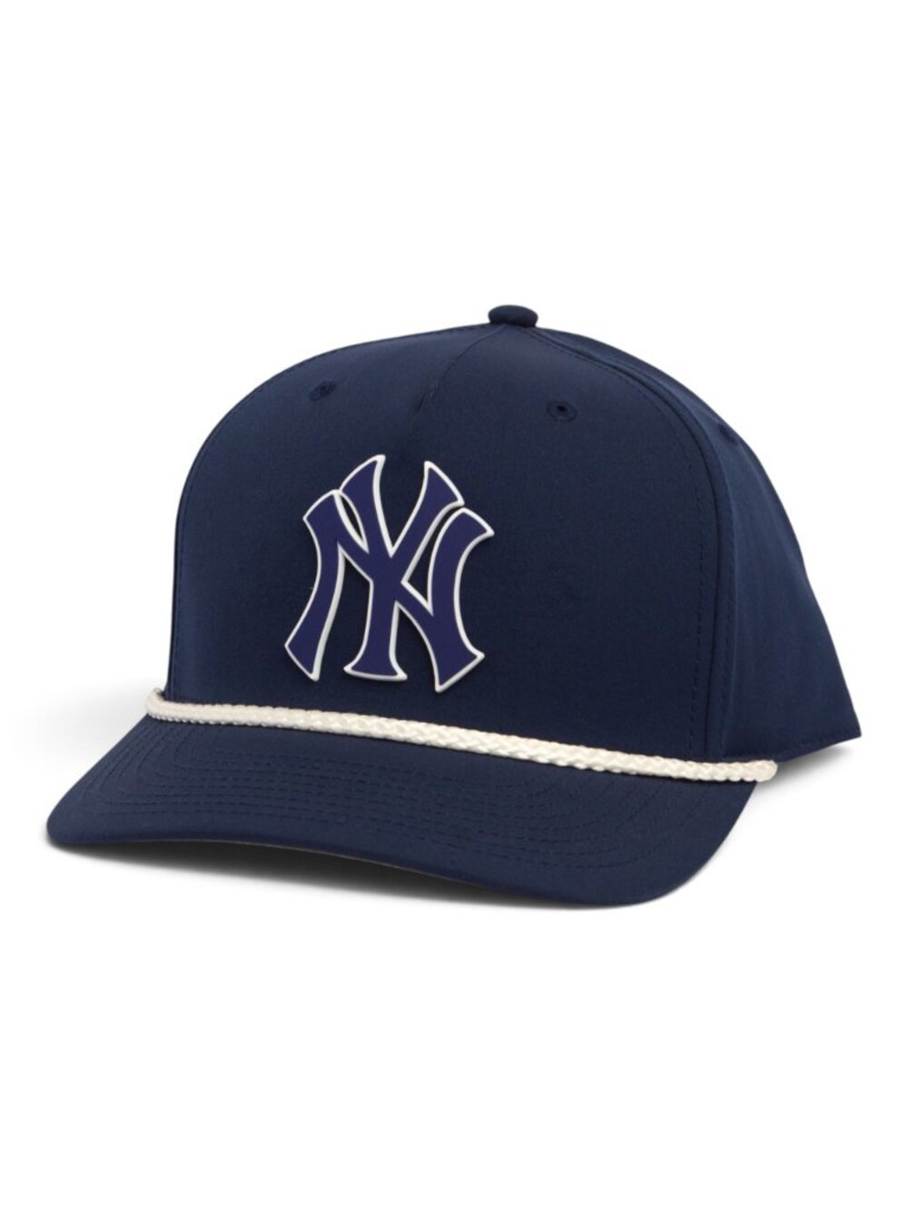 New York Yankees NY Navy 3D Five Panel Classic Rope Hat- Navy/ White